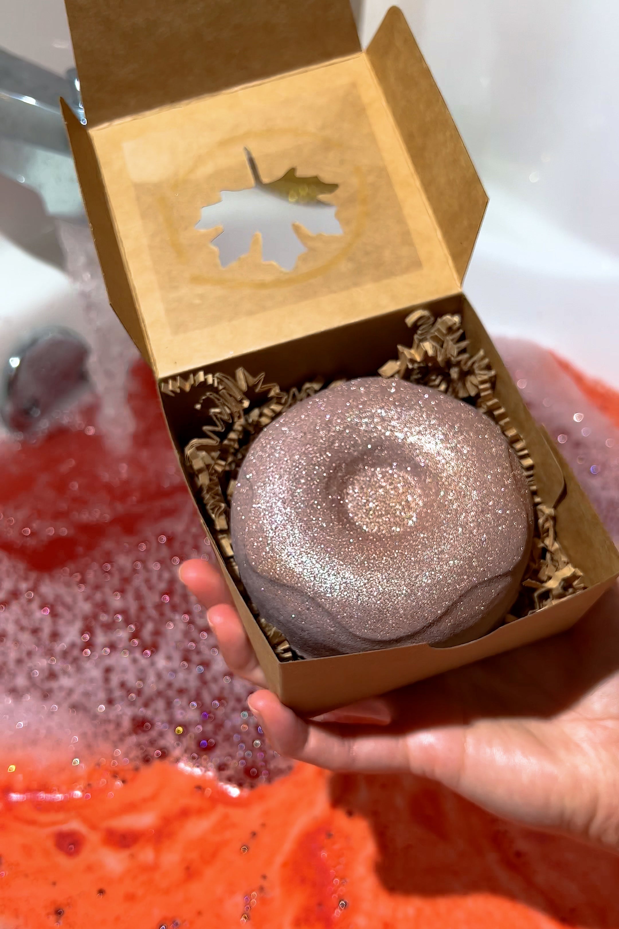 Apple Cider Donut Bath Bomb