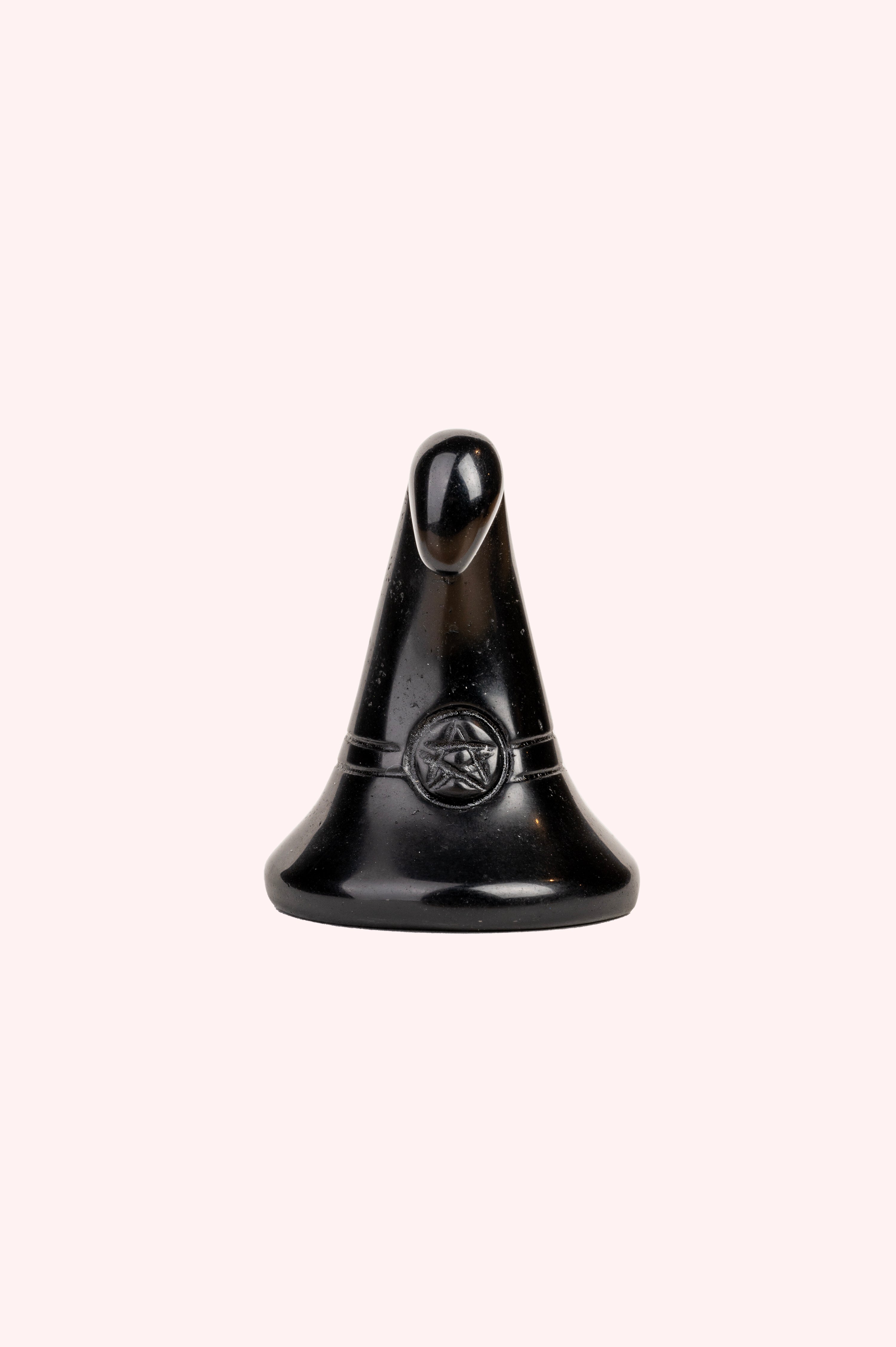 Black Obsidian Witch Hat