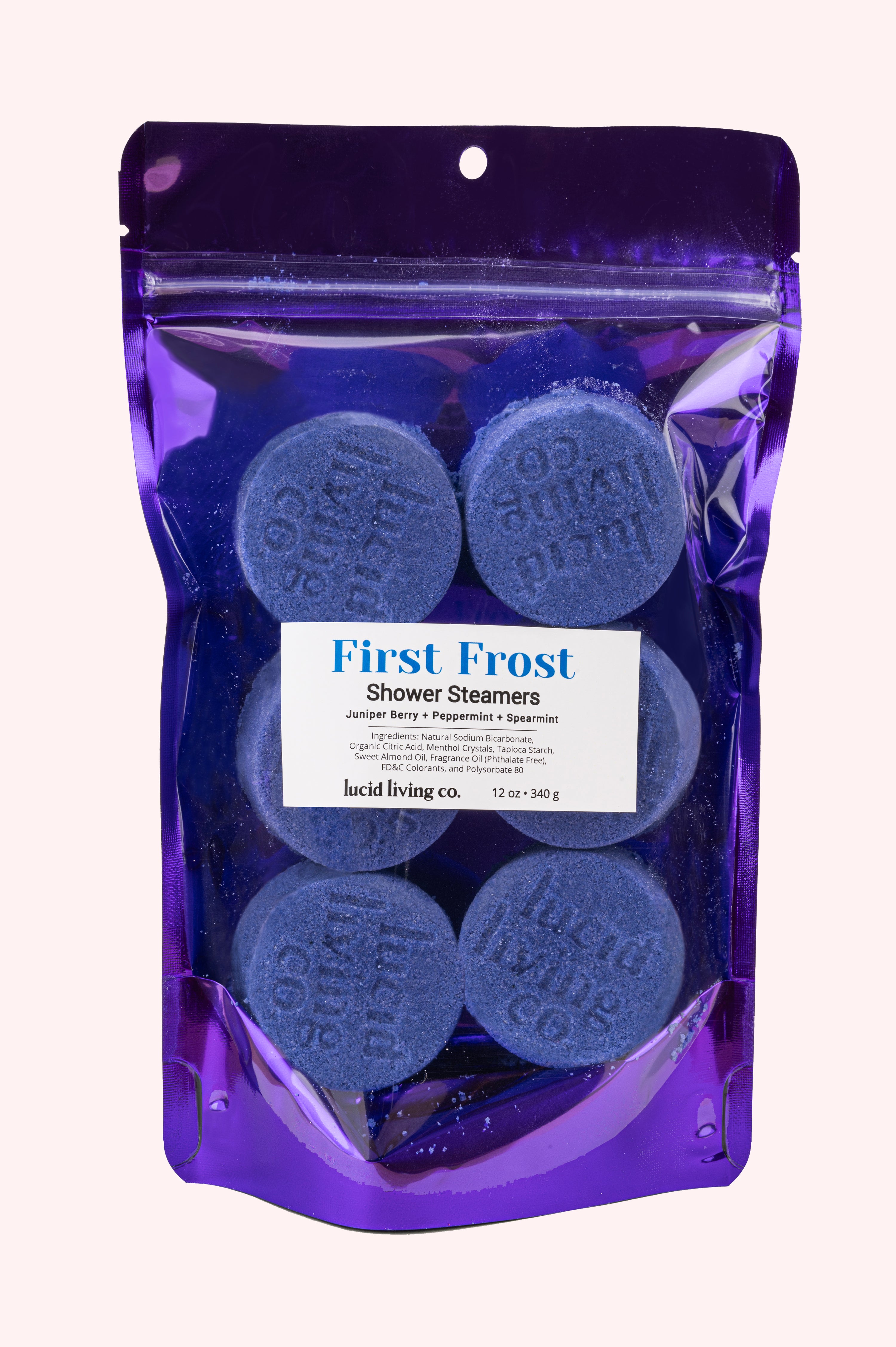 First Frost Shower Steamers (Pack of Six)