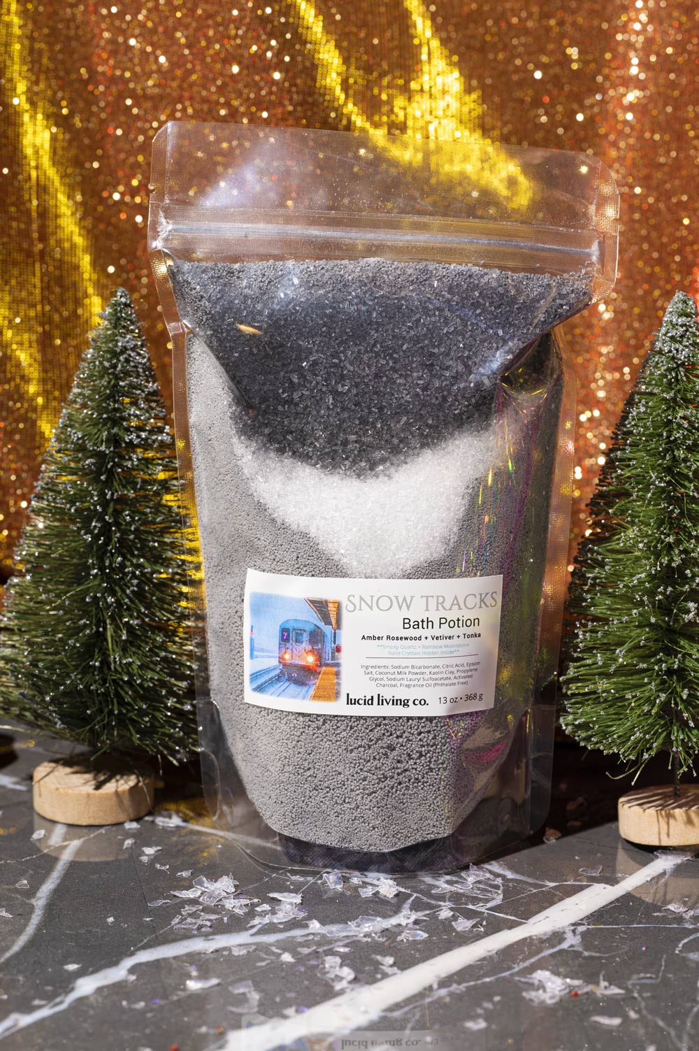 Snow Tracks Bath Potion
