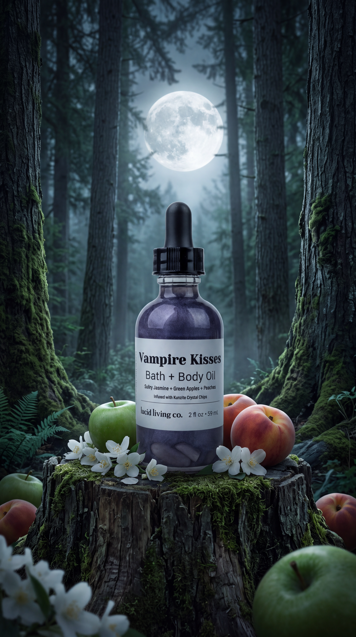 Bade- und Körperöl „Vampire Kisses“