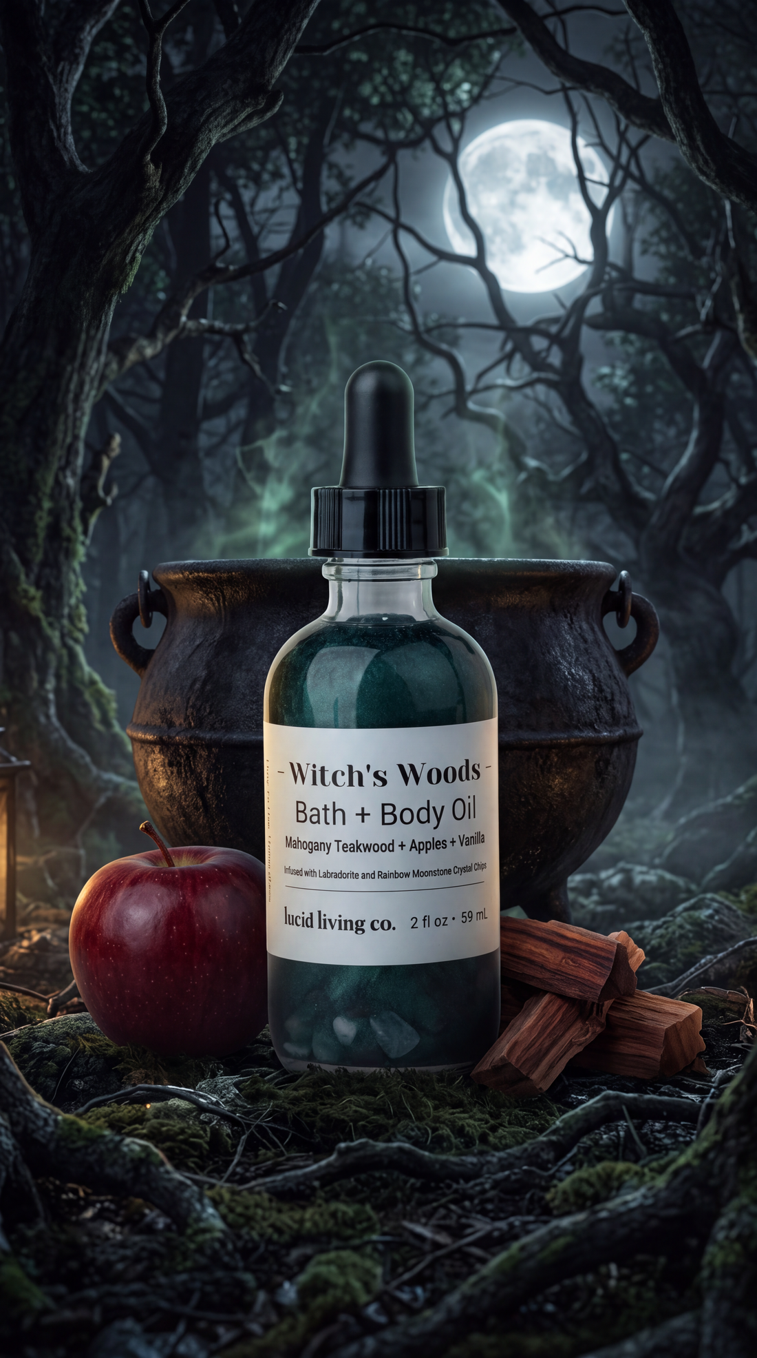 Huile pour le bain et le corps Witch&