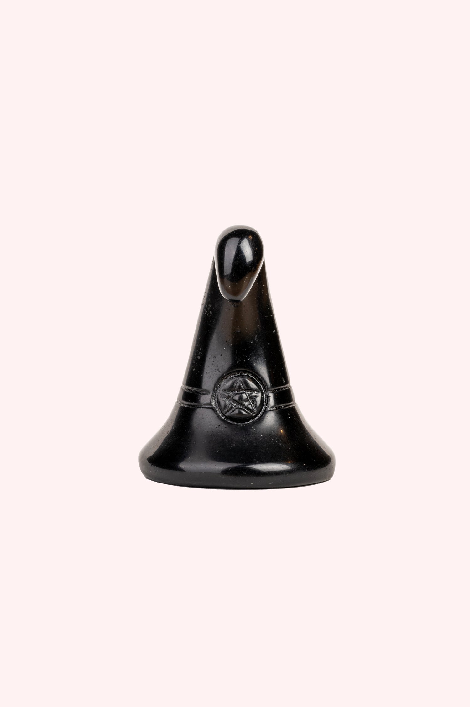 Black Obsidian Witch Hat