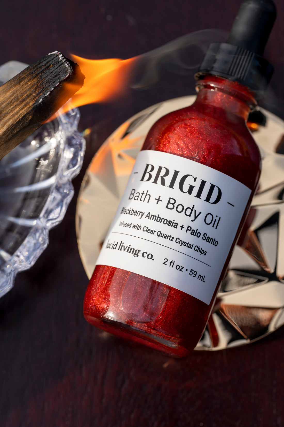 BRIGID Huile de bain et corps &quot;Le Feu Sacré&quot;
