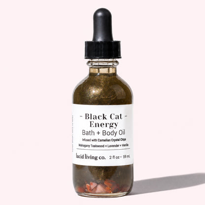 Black Cat Energy Bath &amp; Body Oil