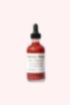 Bottle with a dropper on a white background
