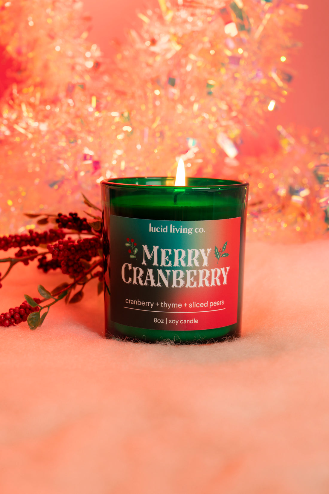 Merry Cranberry Soy Candle
