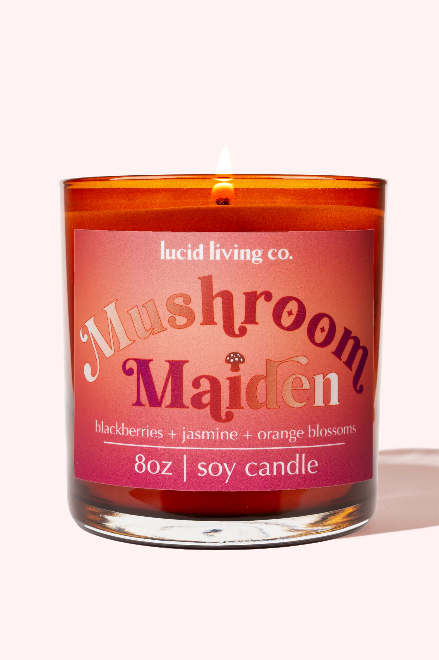 Mushroom Maiden Soy Candle