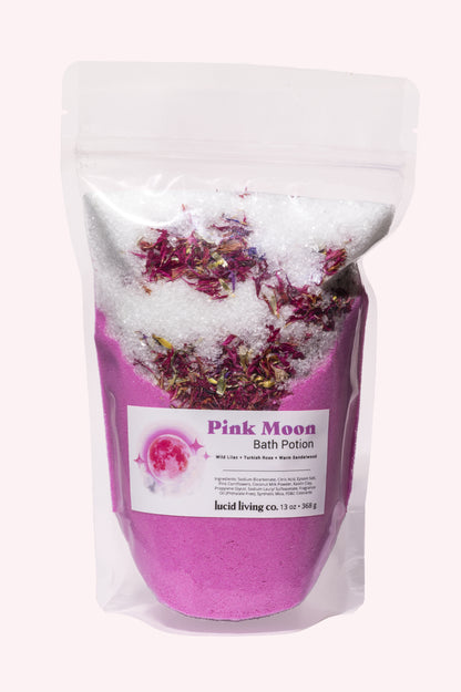 Pink Moon Bath Potion