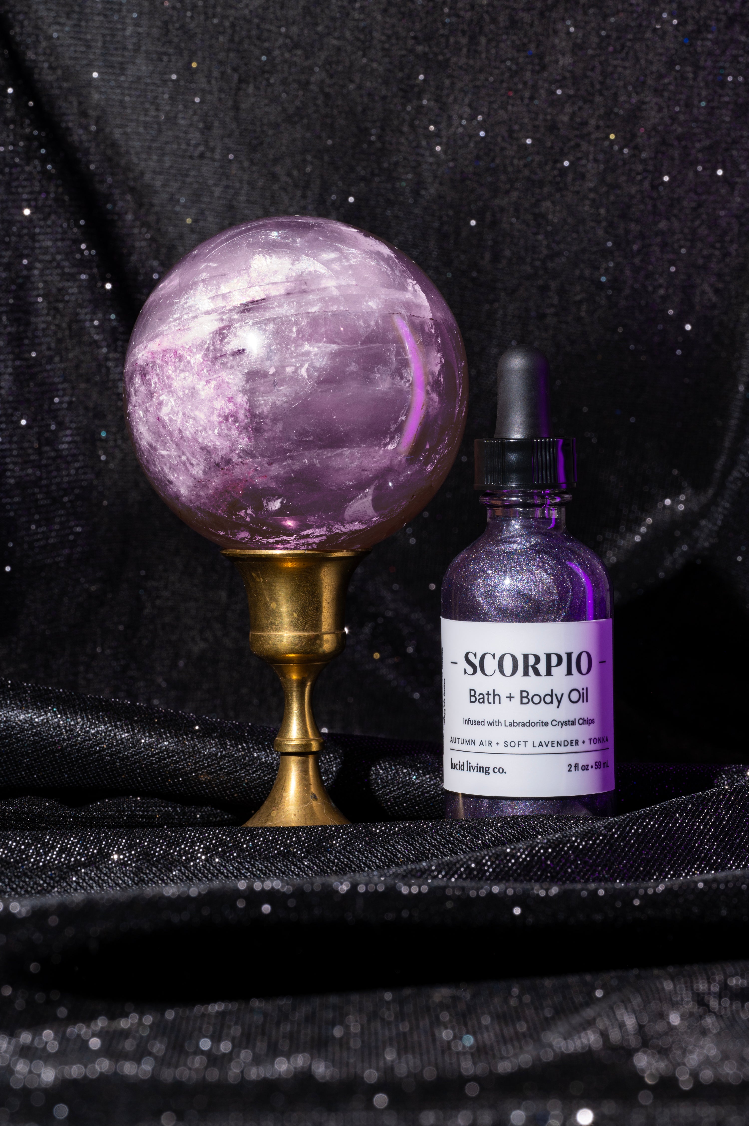 Huile de bain et corps Vierge