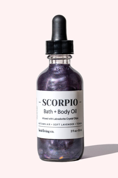 Huile de bain et corps Vierge