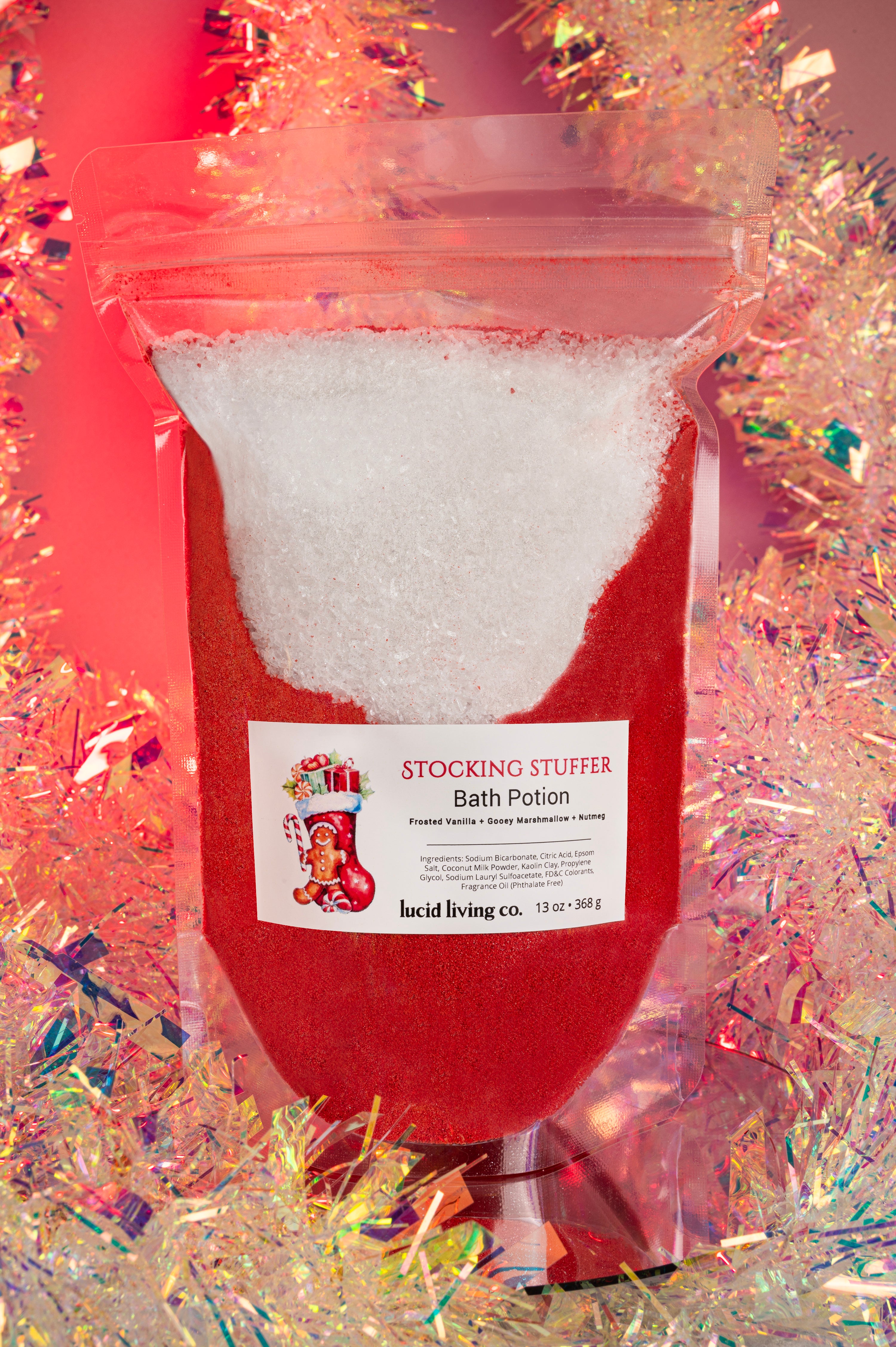 Stocking Stuffer Bath Potion