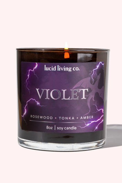 Violet Soy Candle