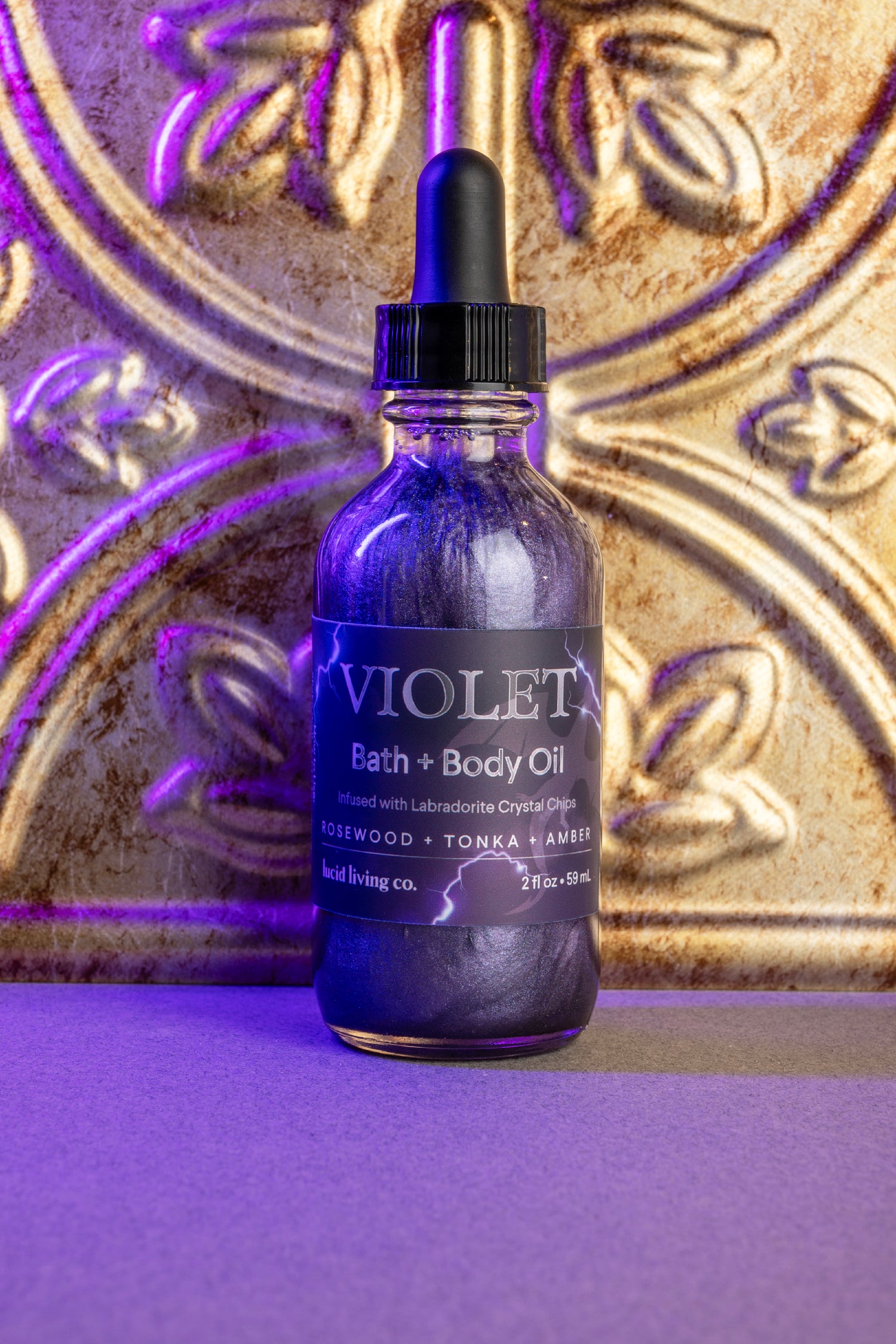Violet Bath &amp; Body Oil
