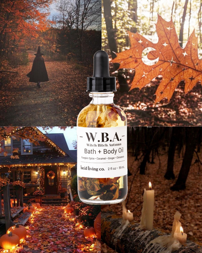 W.B.A. Witch Bitch Autumn Bath &amp; Body Oil