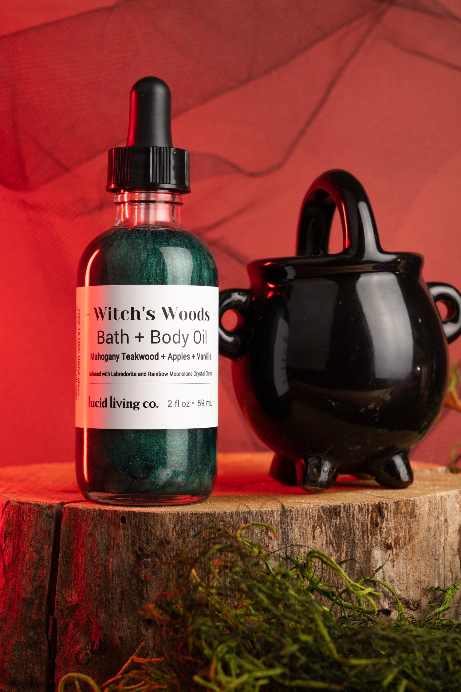 Huile pour le bain et le corps Witch&