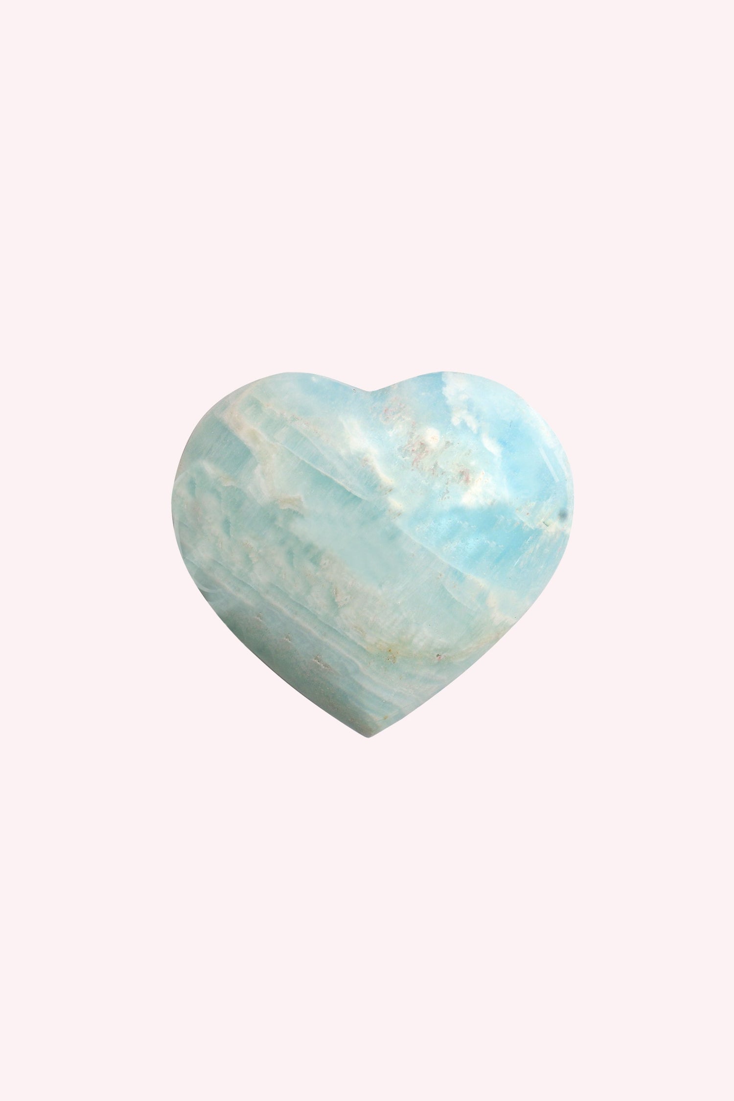 Free Gift: Caribbean Calcite Crystal Heart