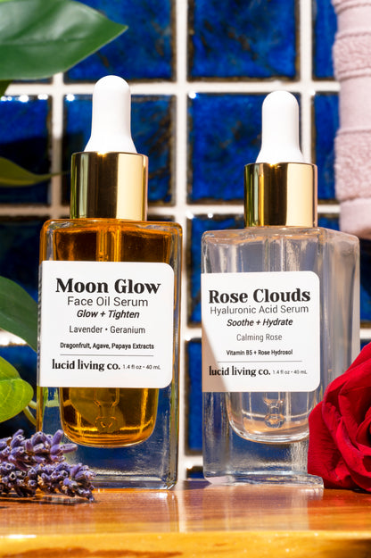 Moon Glow and Rose Clouds Bundle