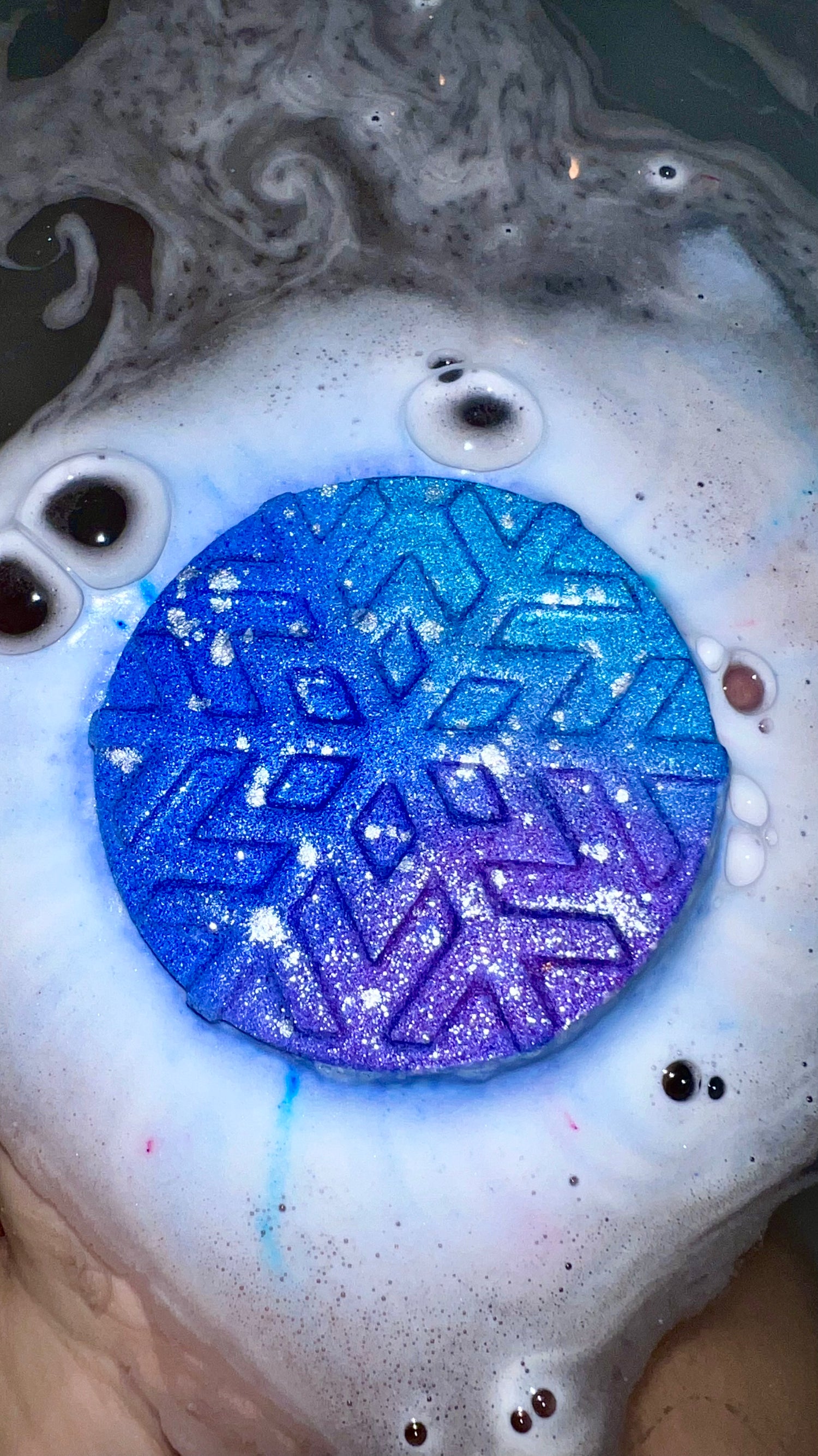 Celestial Snow Bath Bomb
